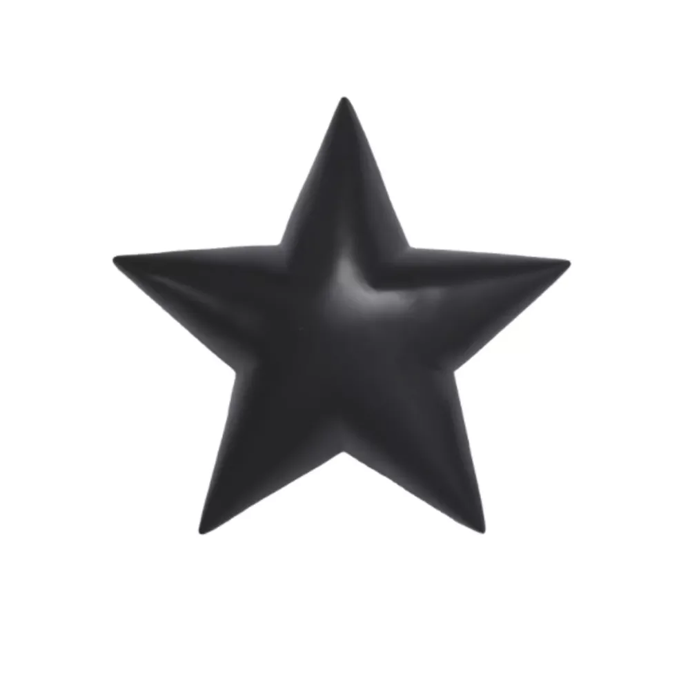 Garden Trading Black Wall Star Large